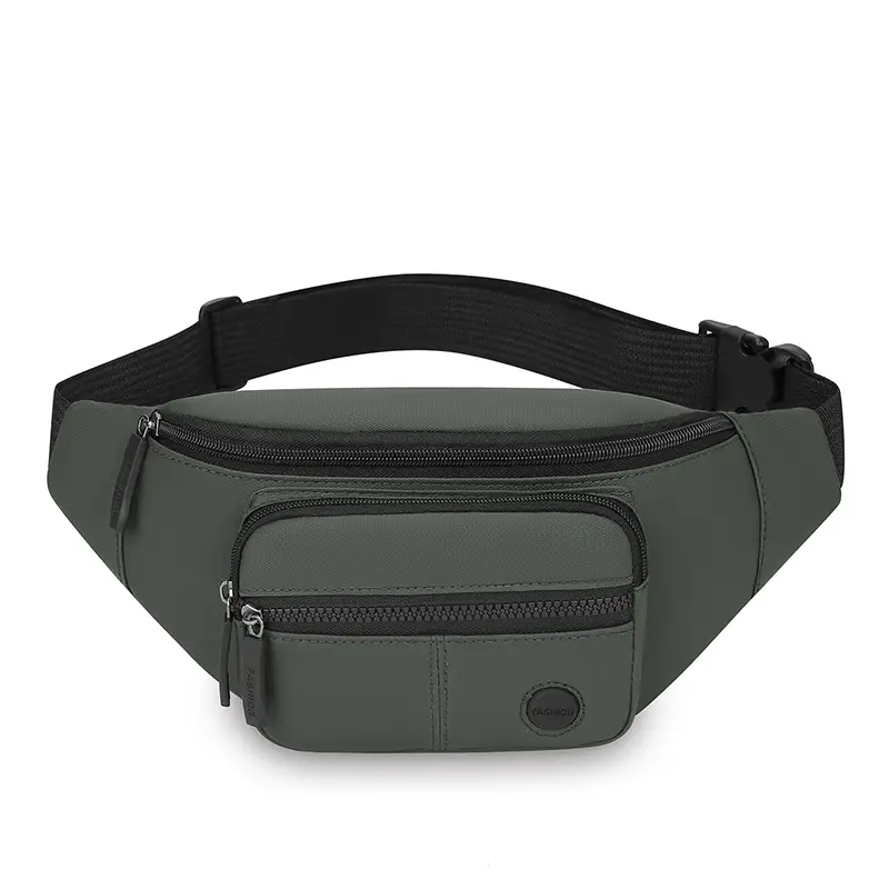 Men's GPS Crossbody Phone Bag Black GPS Linteners