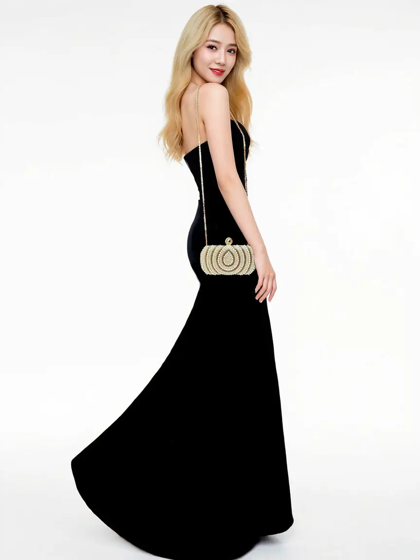 Luxury handbag  Dinner bag Evening bag Shiny features Perfect for all occasions — feature 11
