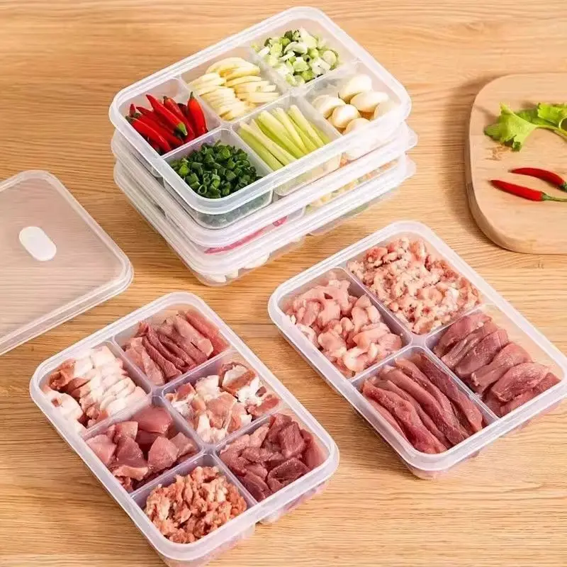 Frozen Meat Food-Grade Storage Box Refrigerator Compartment Box Preservation Box with Lid for Ingredients Cross-Border - Image 6