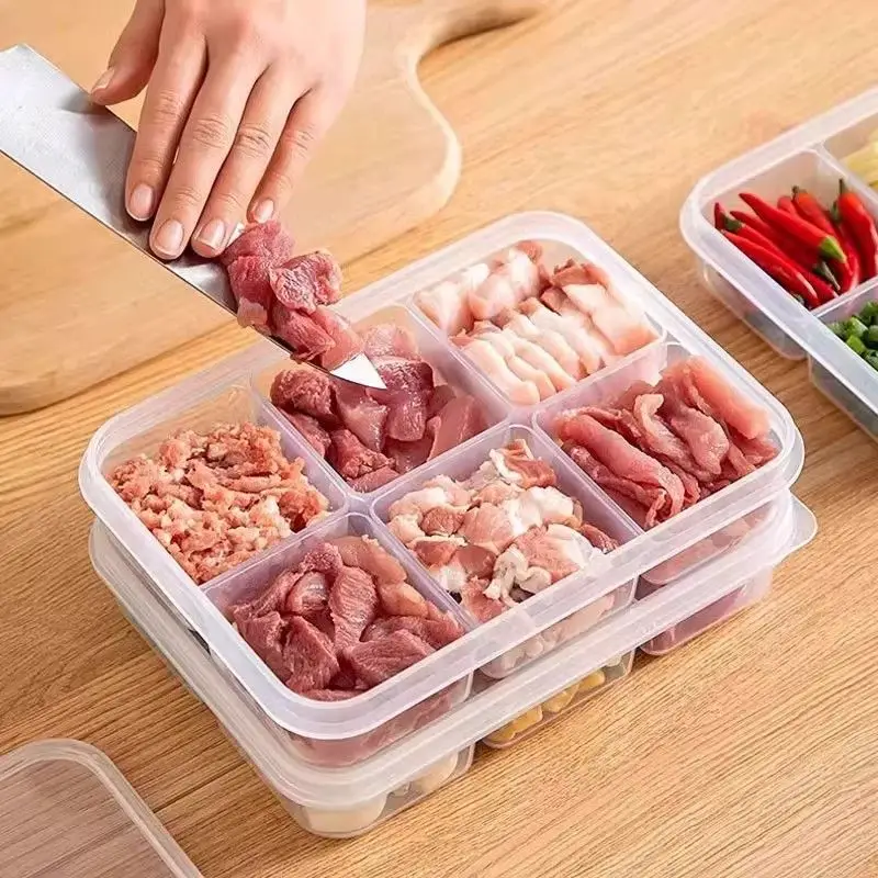 Frozen Meat Food-Grade Storage Box Refrigerator Compartment Box Preservation Box with Lid for Ingredients Cross-Border - Image 7