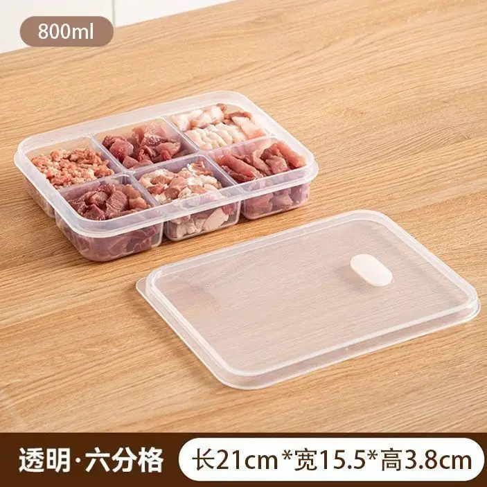 Frozen Meat Food-Grade Storage Box Refrigerator Compartment Box Preservation Box with Lid for Ingredients Cross-Border - Image 3
