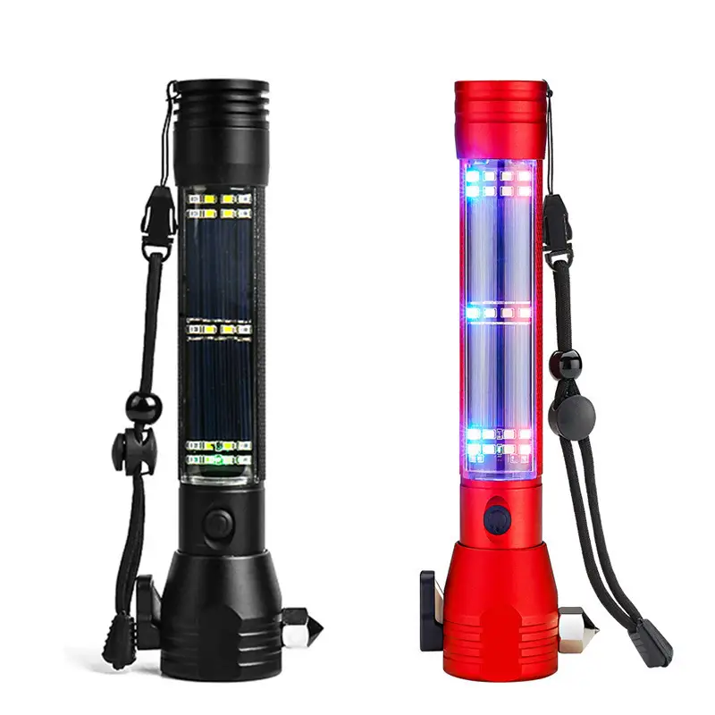Car Safety Hammer LED Flashlight Emergency Kit