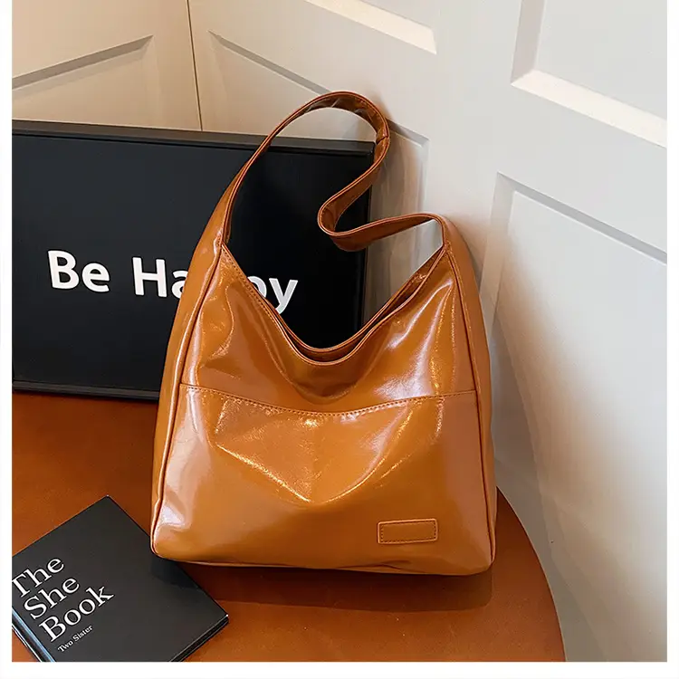 2026 Women's Tan Shoulder Crossbody Tote Bag Large Capacity — feature 28