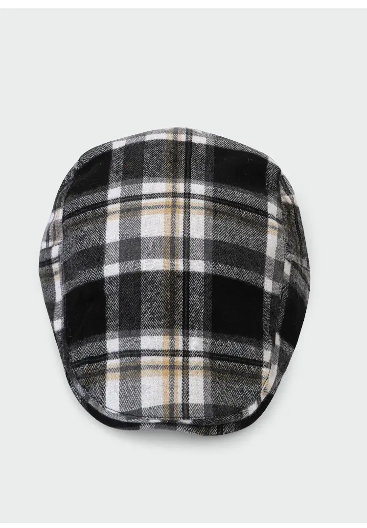 Plaid Ploucha Cap Retro American Classic Forward — feature 10