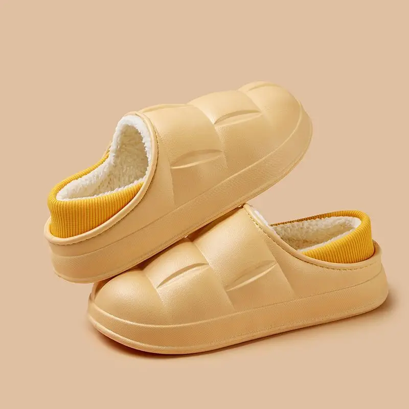 Women Winter Bogie Slipper Waterproof Cotton Non-Slip Petal - Image 4