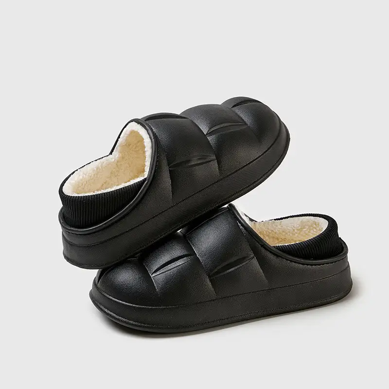 Women Winter Bogie Slipper Waterproof Cotton Non-Slip Petal - Image 5