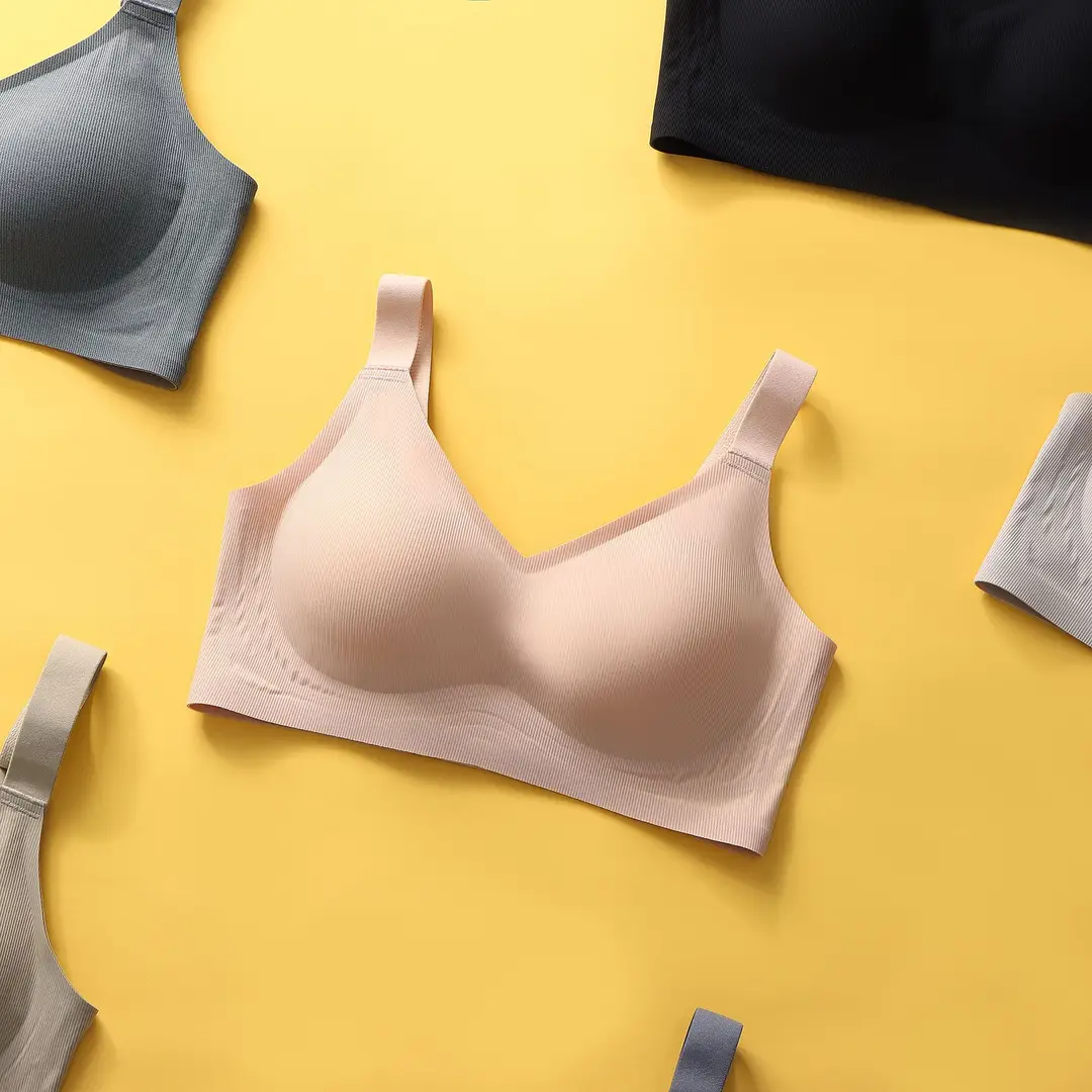 Large Size Four-Row Hook Seamless Jelly Soft Support Bra for Women, Adjustable, Wireless, Ultra-Soft and Thin Bra — feature 13