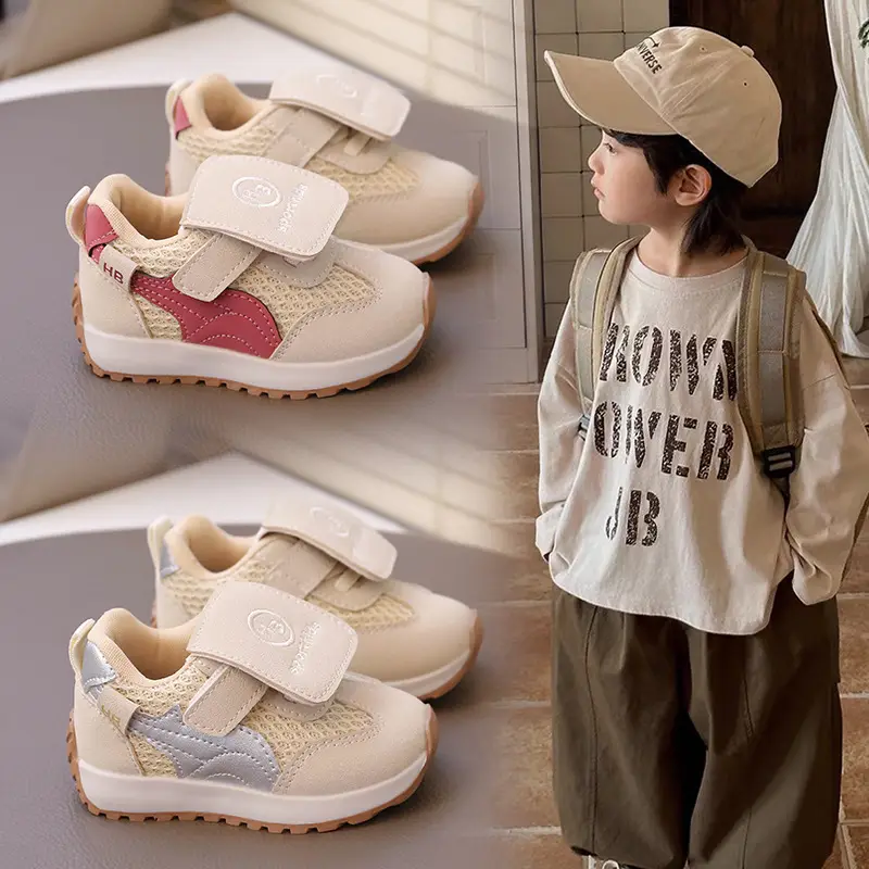 Spring Baby Boy Shoes, Soft-Soled Baby Shoes, Baby Girl Toddler Shoes, Mesh Shoes, Breathable Sports Shoes, Children's Shoes 1-3 Years Old - Image 3