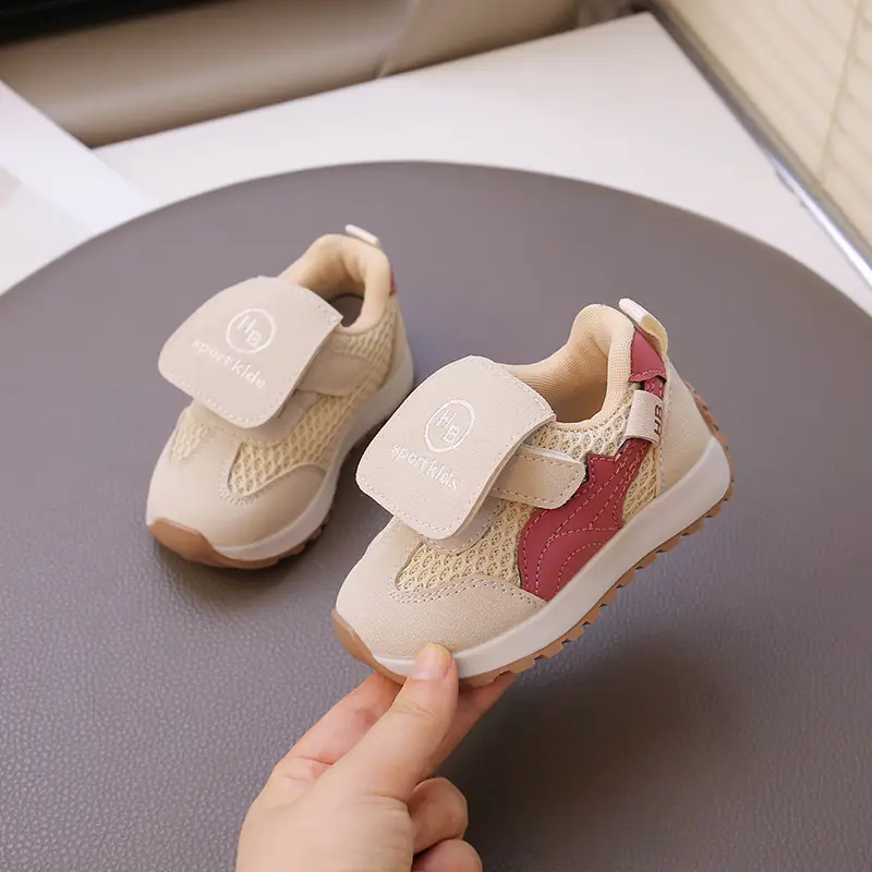 Spring Baby Boy Shoes, Soft-Soled Baby Shoes, Baby Girl Toddler Shoes, Mesh Shoes, Breathable Sports Shoes, Children's Shoes 1-3 Years Old - Image 5