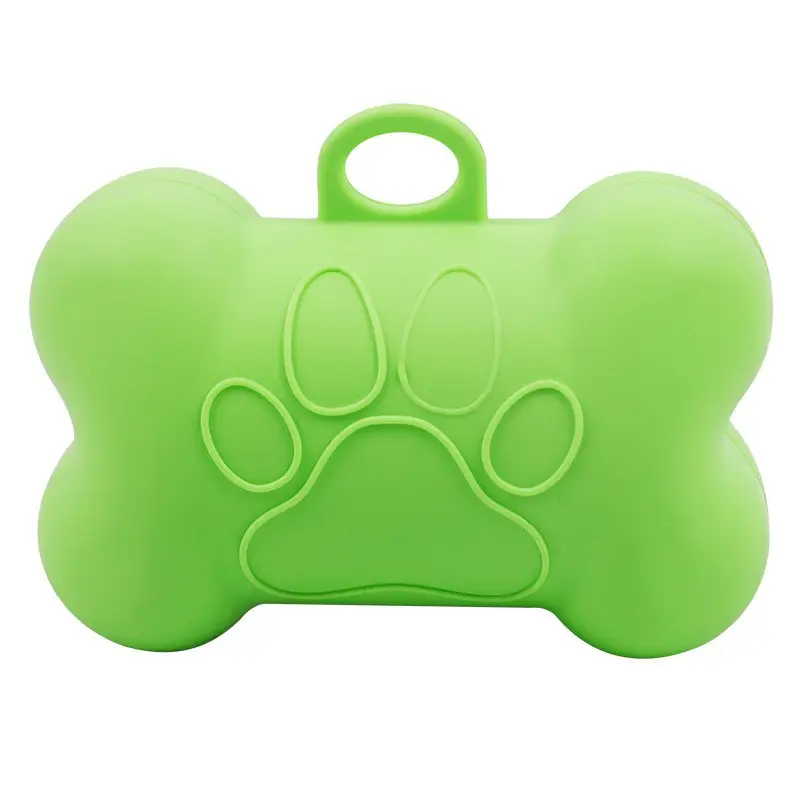 Spot Pet Waste Dispenser Silicone Dog Outdoor Convenient Poop Bag Pet Supplies Poop Bag
