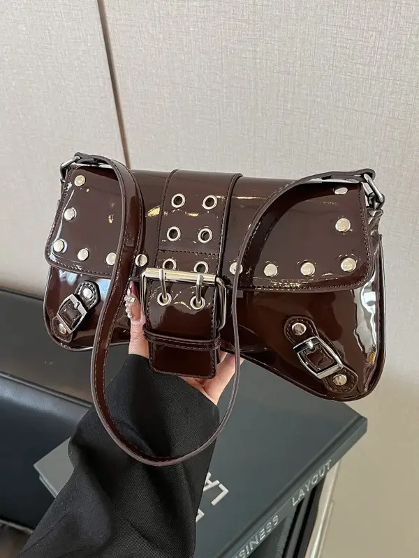 Luxury Red Korean Style Shoulder Bag for Women 2026 - Image 6