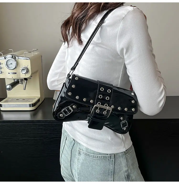 Luxury Red Korean Style Shoulder Bag for Women 2026 — feature 18