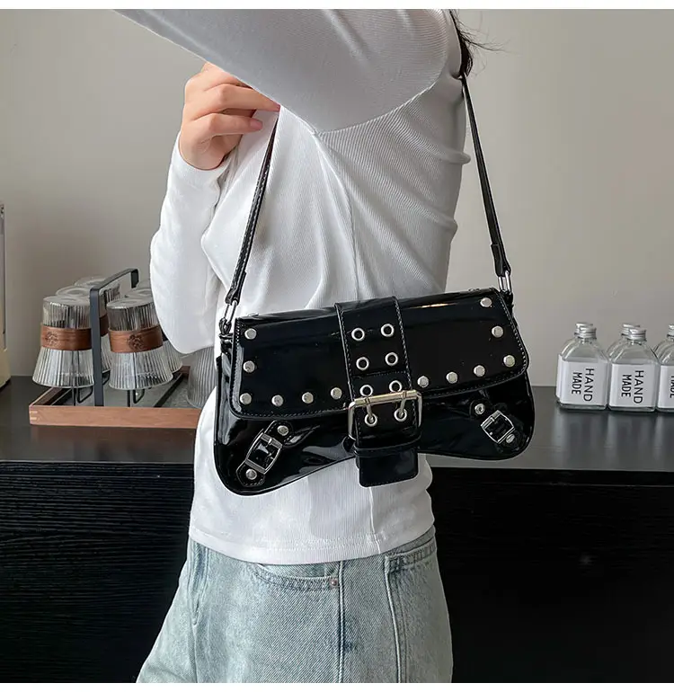 Luxury Red Korean Style Shoulder Bag for Women 2026 — feature 21