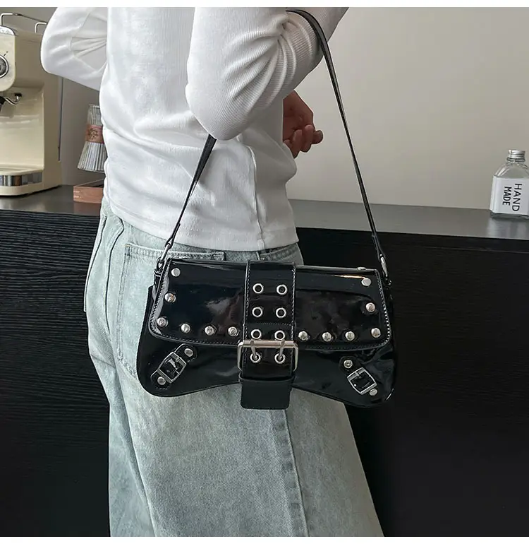 Luxury Red Korean Style Shoulder Bag for Women 2026 — feature 22