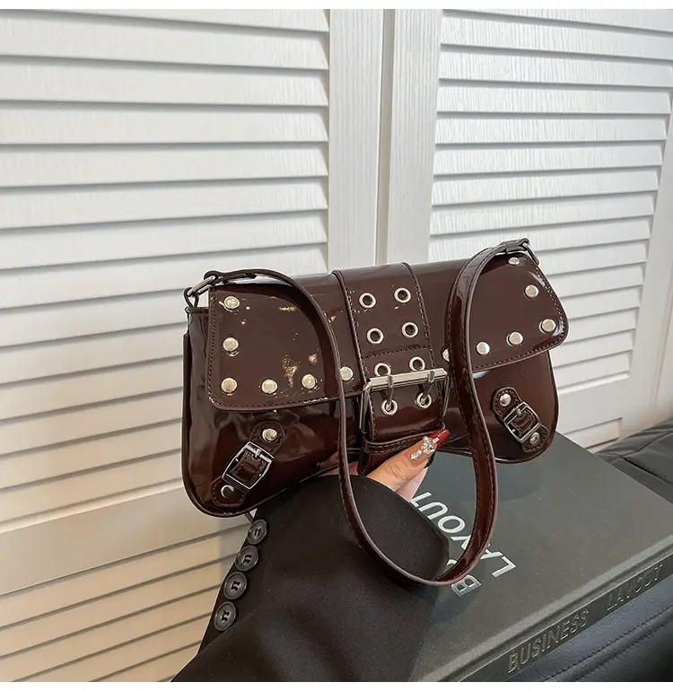 Luxury Red Korean Style Shoulder Bag for Women 2026 — feature 34