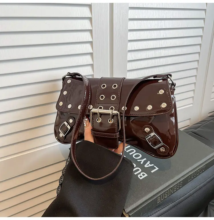 Luxury Red Korean Style Shoulder Bag for Women 2026 — feature 35