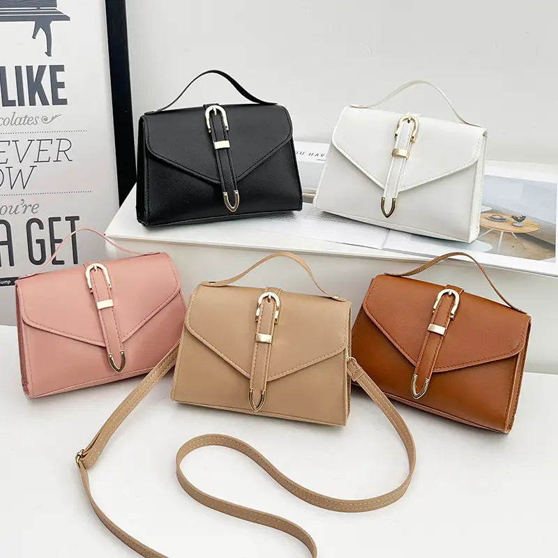 Korean Style Women's Leather Crossbody Bag 2025 - Image 6