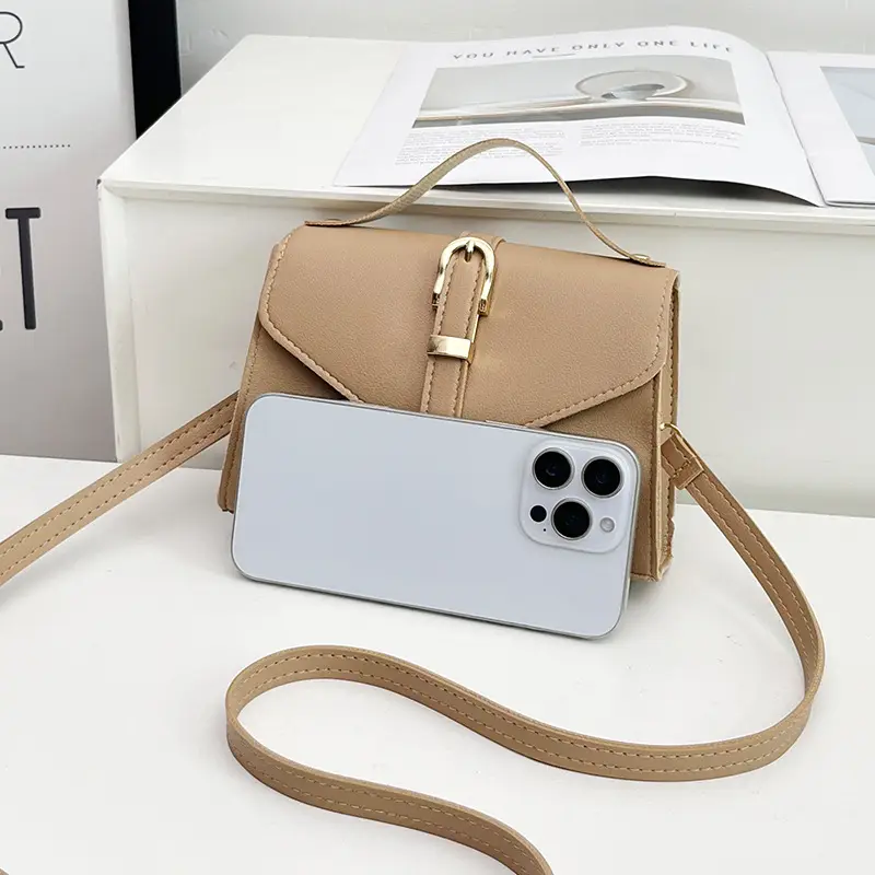 Korean Style Women's Leather Crossbody Bag 2025 - Image 8