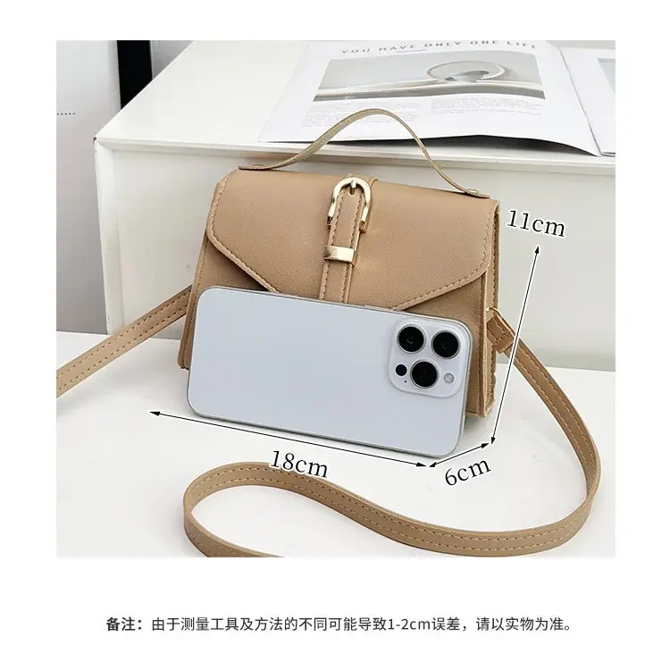 Korean Style Women's Leather Crossbody Bag 2025 - Image 9