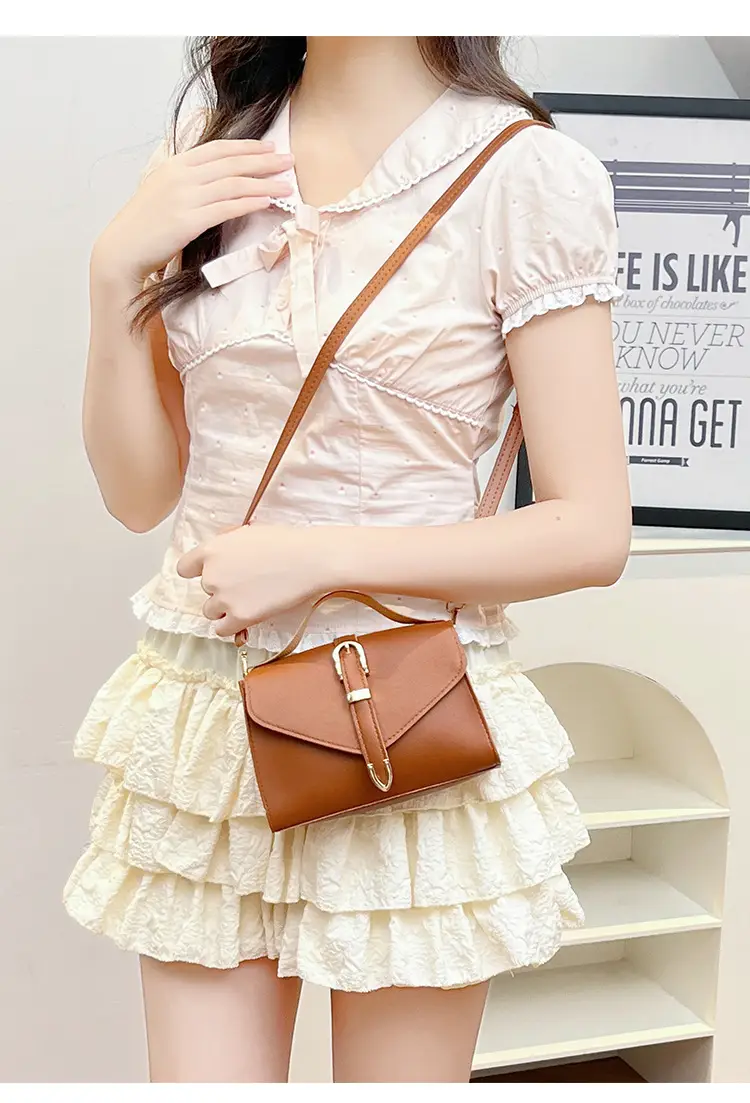 Korean Style Women's Leather Crossbody Bag 2025 — feature 23