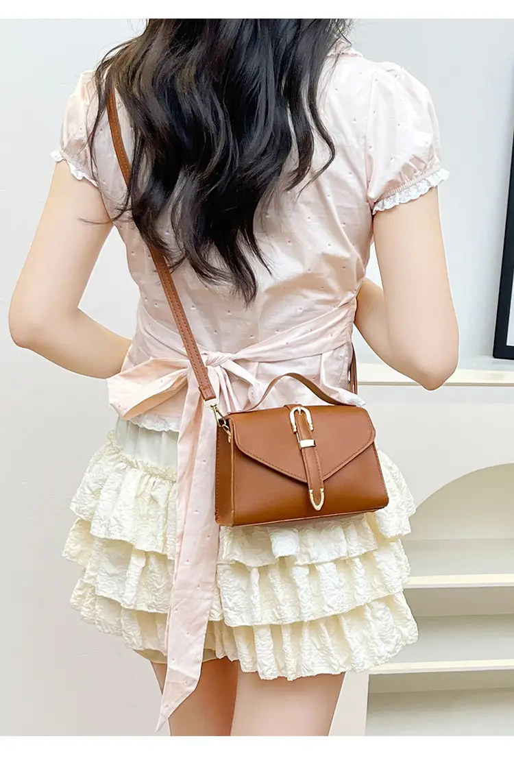 Korean Style Women's Leather Crossbody Bag 2025 — feature 24