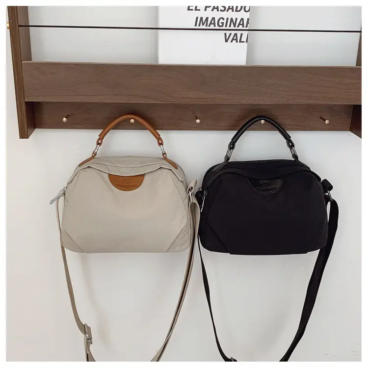 Light Beige Women's Shoulder Bag with Top Handle — feature 14