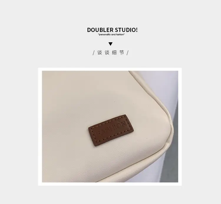 Brown Logo Print Crossbody Tote Bag — feature 7