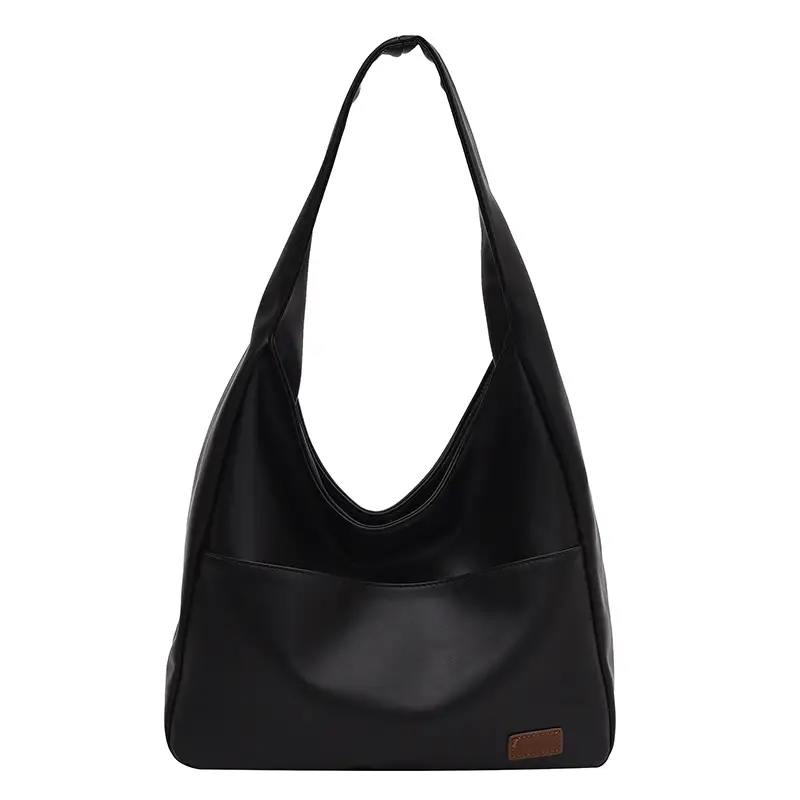 Brown Logo Print Crossbody Tote Bag - Image 3