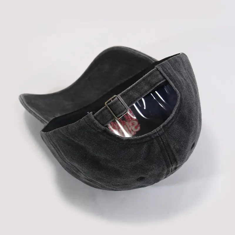 Damnis Blood Red Letter Embroidered Cross-Border Cap Women Men