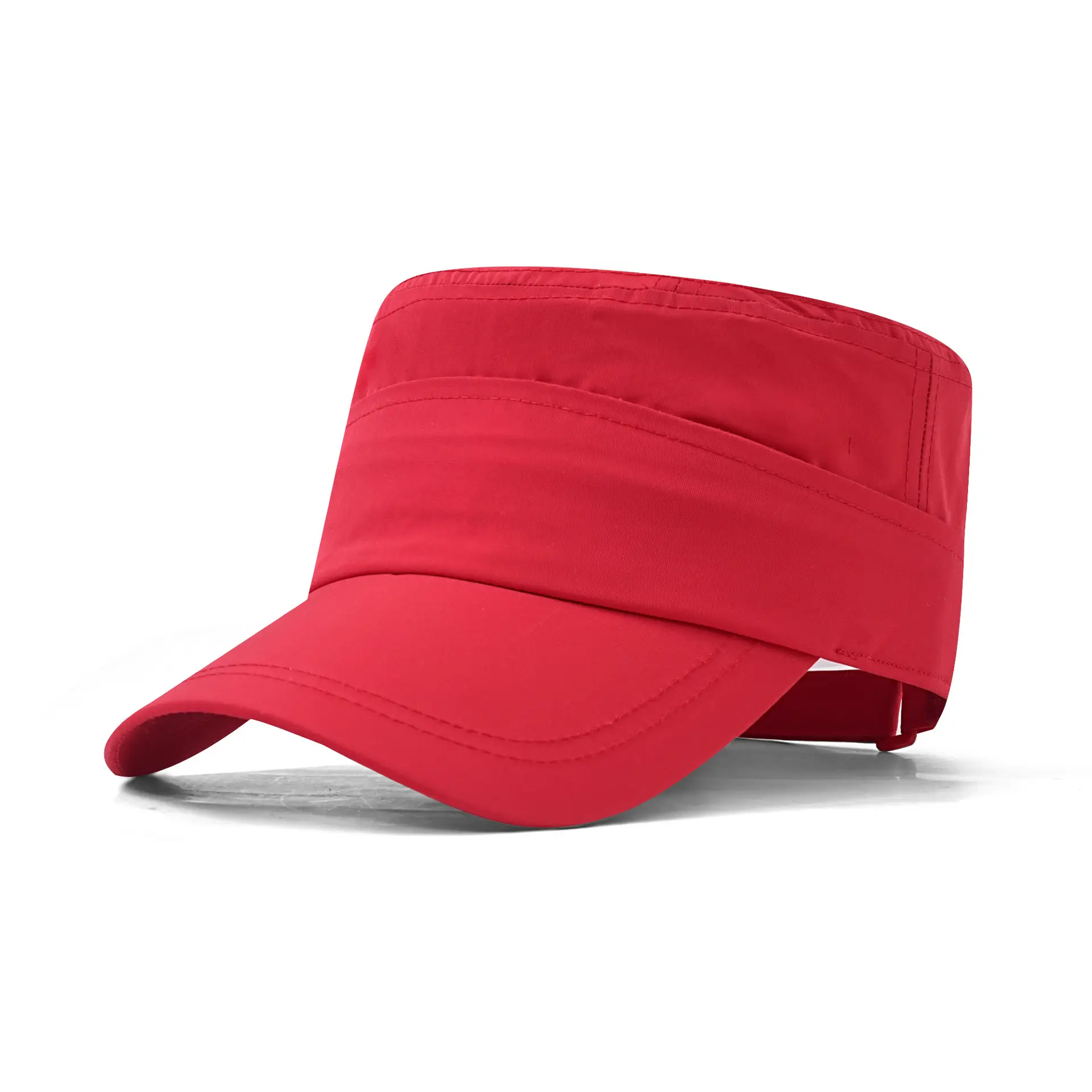 Men's Detachable Duck Tongue Hat with Zipper Closure