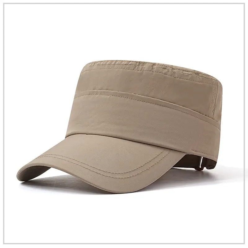 Men's Detachable Duck Tongue Hat with Zipper Closure