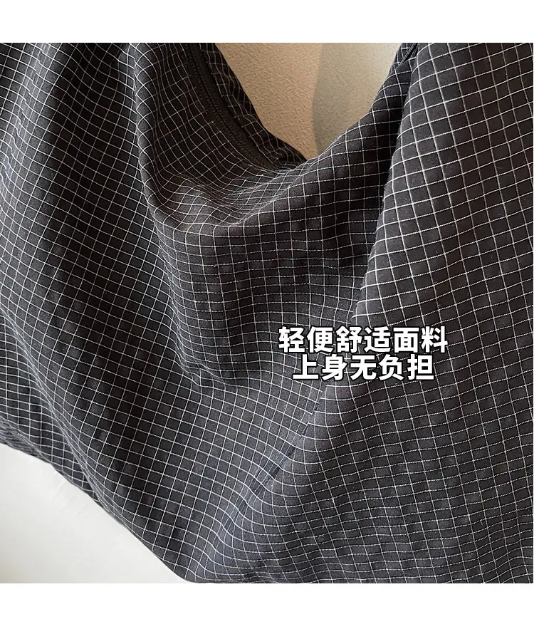 White Plaid Lazy Style Shoulder Bag for Women 2025 — feature 7