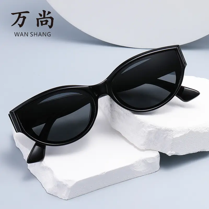 European Cat-Eye Sunglasses Anti-Uv Polarized Face Show - Image 5