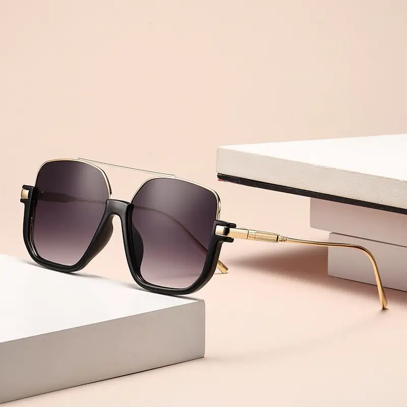 Men Anti-UV Sunglasses Special Shape High End - Image 14