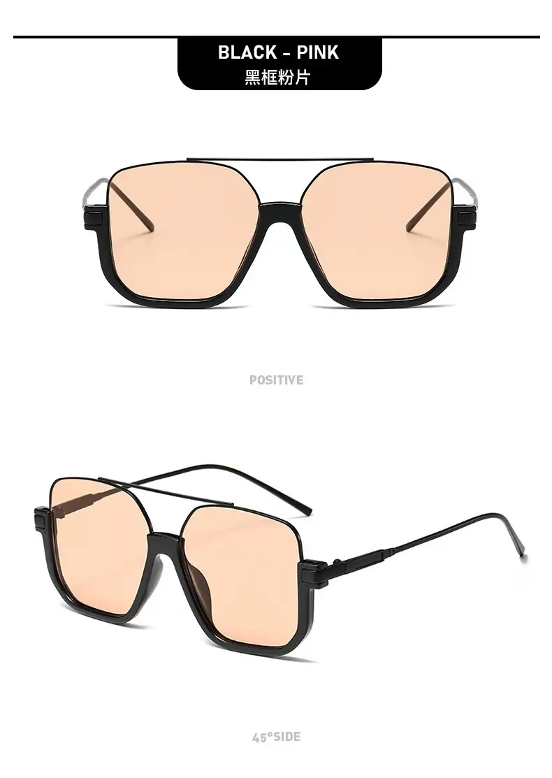 Men Anti-UV Sunglasses Special Shape High End — feature 17