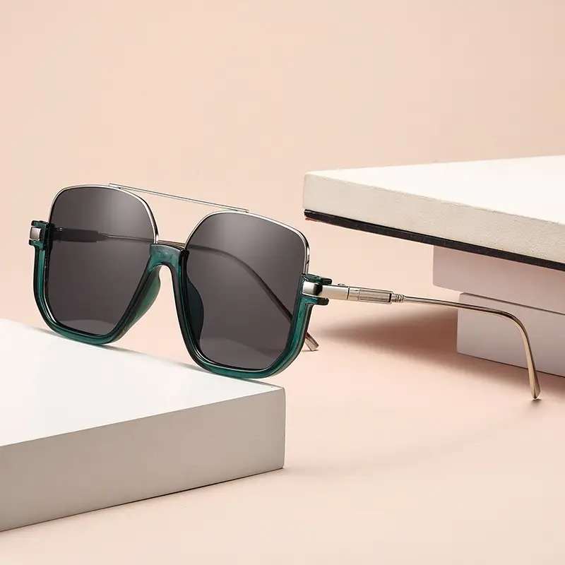 Men Anti-UV Sunglasses Special Shape High End - Image 4