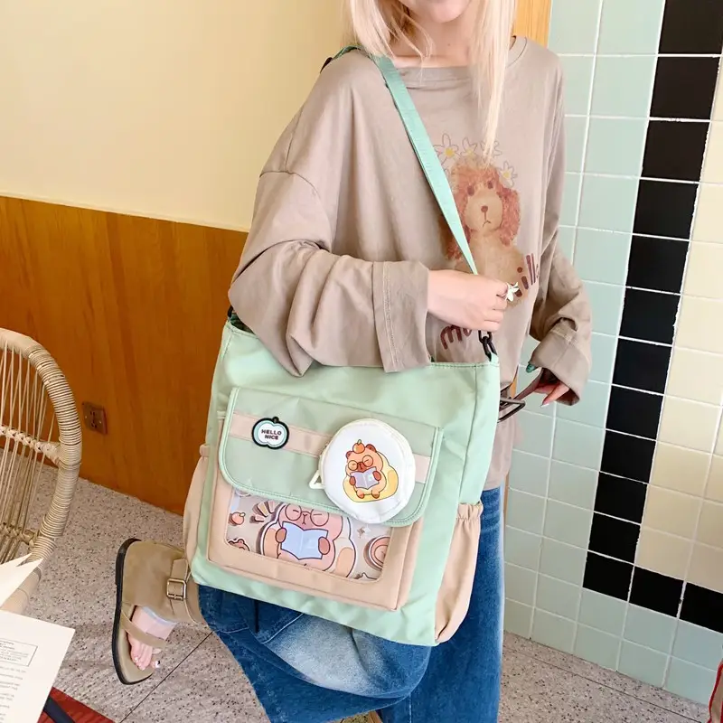 Cute Japanese Style Storage Bag for Girls School - Image 6