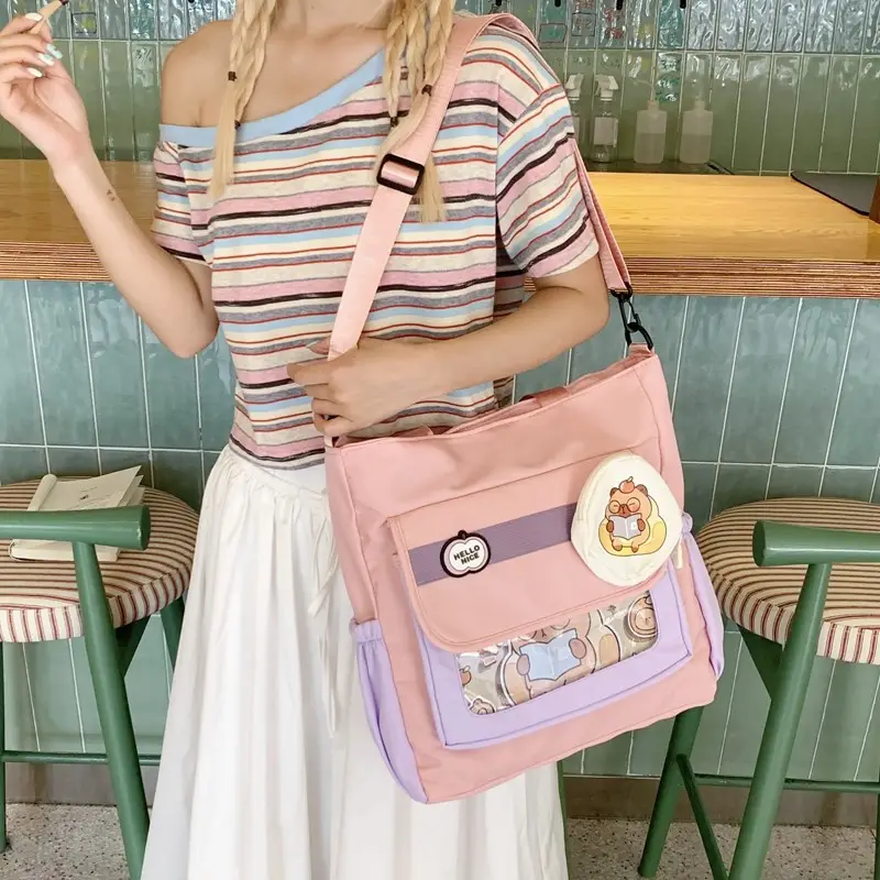 Cute Japanese Style Storage Bag for Girls School - Image 7