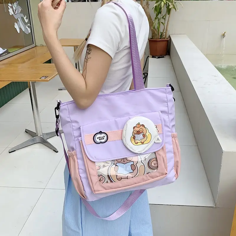 Cute Japanese Style Storage Bag for Girls School - Image 8