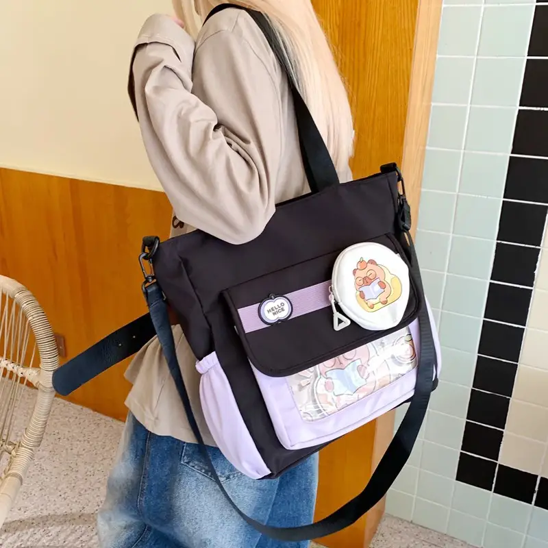Cute Japanese Style Storage Bag for Girls School - Image 9