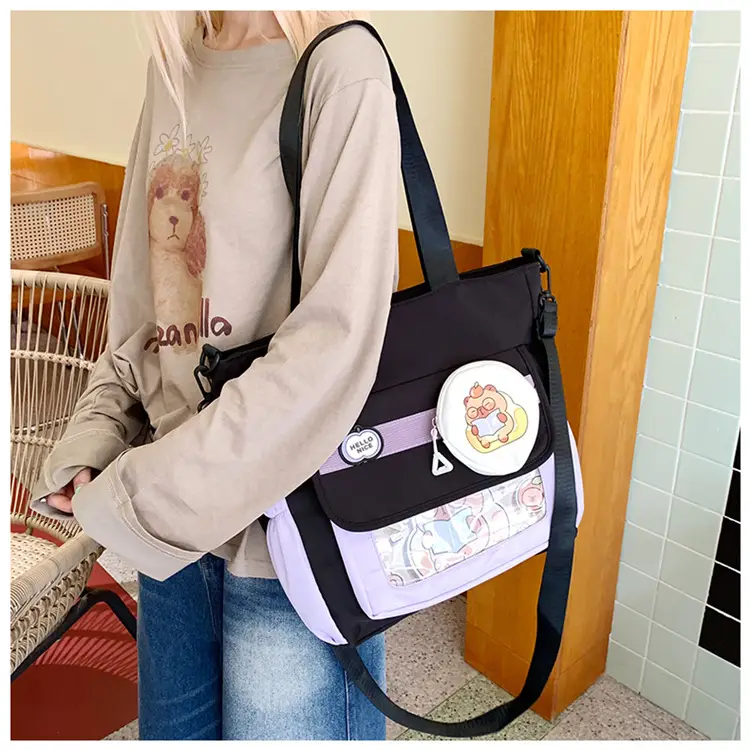 Cute Japanese Style Storage Bag for Girls School — feature 14
