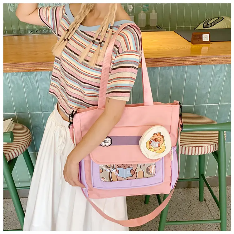 Cute Japanese Style Storage Bag for Girls School — feature 17