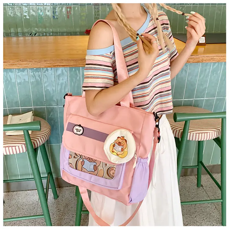 Cute Japanese Style Storage Bag for Girls School — feature 18