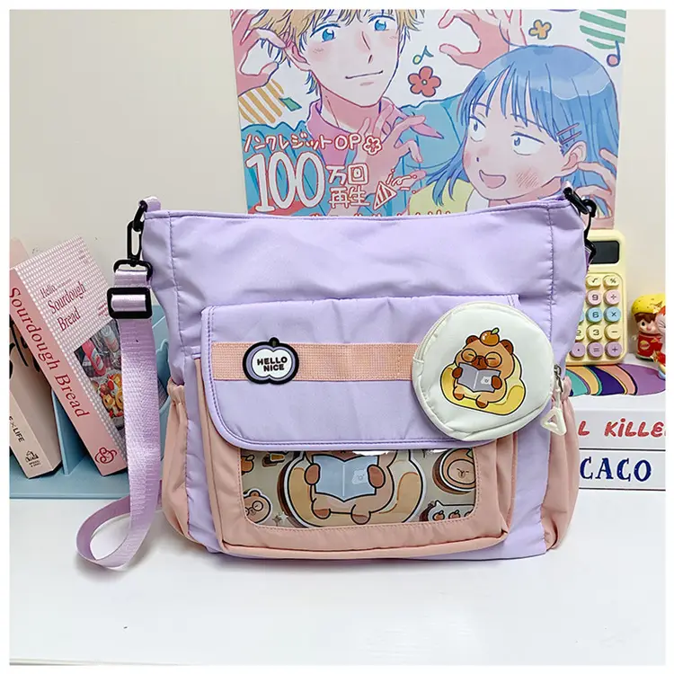 Cute Japanese Style Storage Bag for Girls School — feature 25