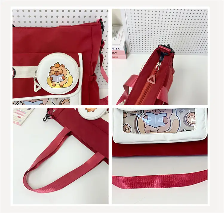 Cute Japanese Style Storage Bag for Girls School — feature 4