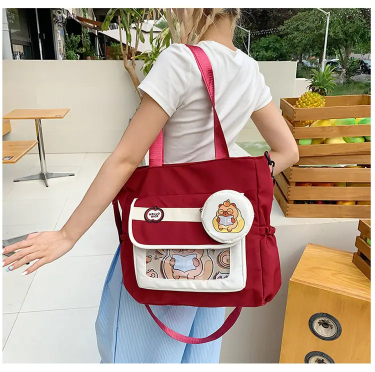 Cute Japanese Style Storage Bag for Girls School — feature 9