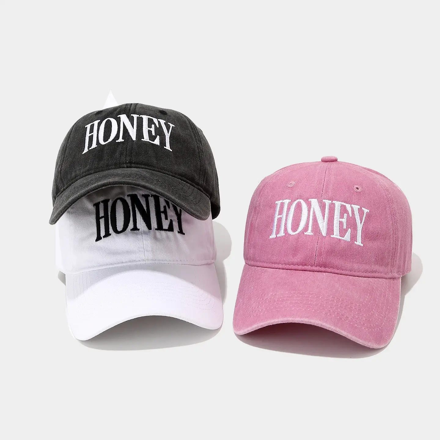 Honey Embroidered Honey Cap for Women Autumn Sun Protection - Image 7