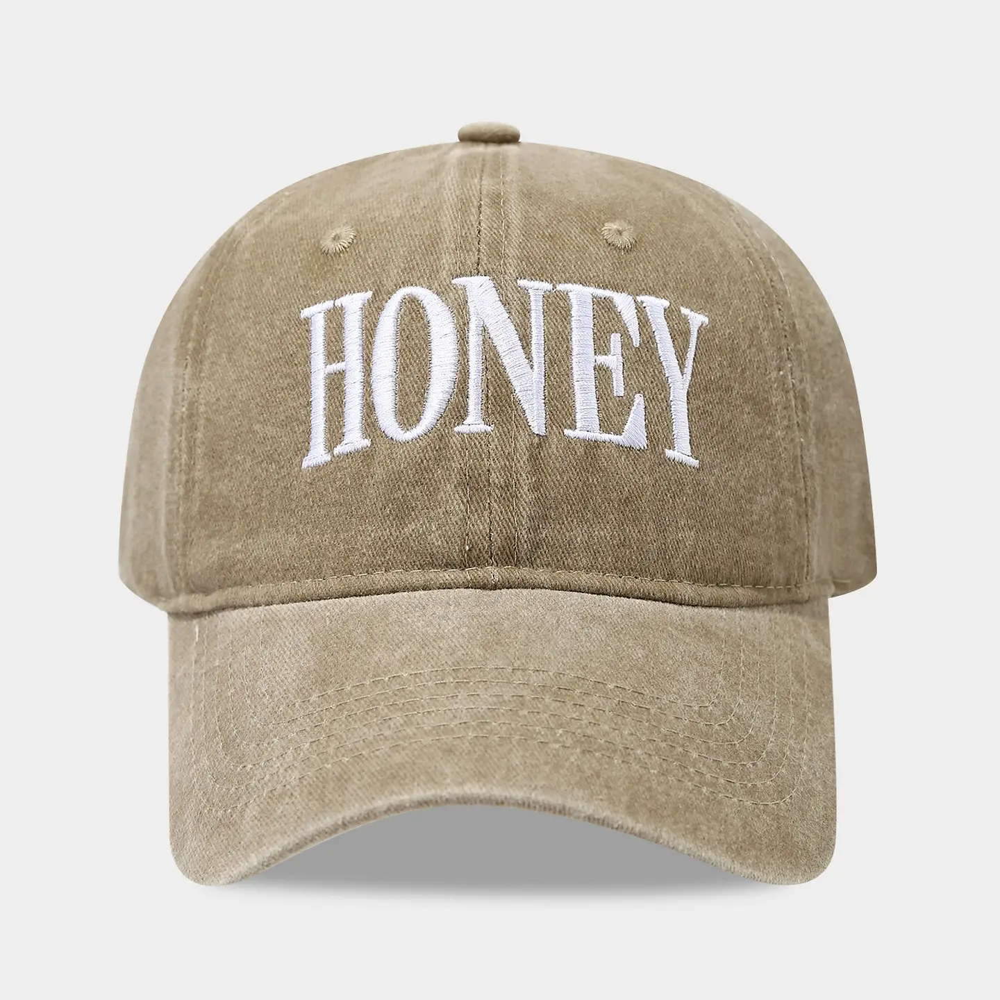 Honey Embroidered Honey Cap for Women Autumn Sun Protection - Image 4