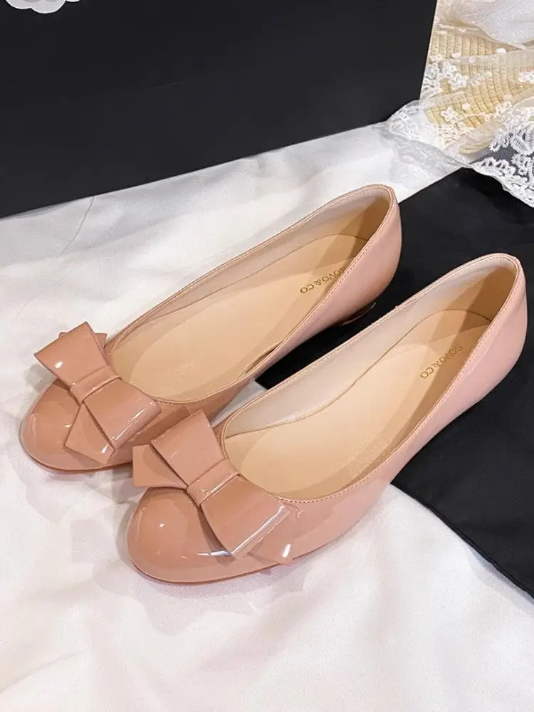 French Bow Slip-On Women Shoes 2025 Summer — feature 10
