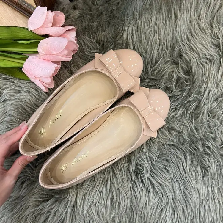 French Bow Slip-On Women Shoes 2025 Summer — feature 13